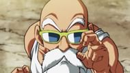 Master Roshi as seen in the Super anime (Image via Toei Animation)
